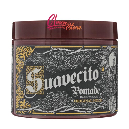 |PHIÊN BẢN GIỚI HẠN 2021| Pomade tạo kiểu tóc Suavecito Dark Wood Original Hold – Limited 2021