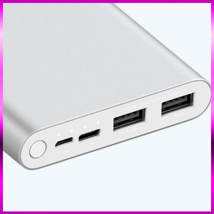 Pin Sạc Dự Phòng Xiaomi Gen 3 Dung lượng 10000 mAh Tích Hợp Cổng Type-C Micro Bảo Hành 1 đổi 1