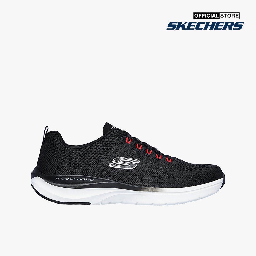 SKECHERS - Giày sneaker nam Ultra Groove Templar 232032-BLK