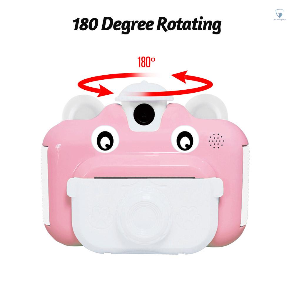 Camera ghi hình 2.4 Inch 1080P 180 độ kèm ống kính xoay tròn cho bé | BigBuy360 - bigbuy360.vn