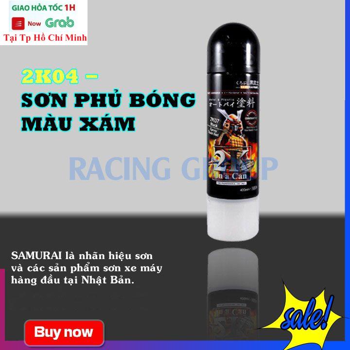 Sơn Chính Hãng Samurai 2K04 - Sơn Lót Xám Bám Dính Tốt Trên Mọi Bề Mặt