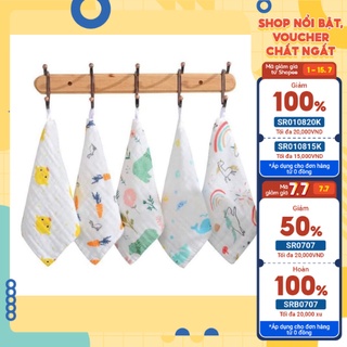 Khăn sữa aden sợi tre 6 lớp loại đẹp