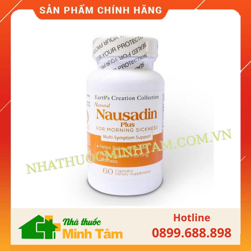 Nausadin Plus Giảm Triệu Chứng Buồn Nôn Cho Bà Bầu, Người Say Tàu Xe