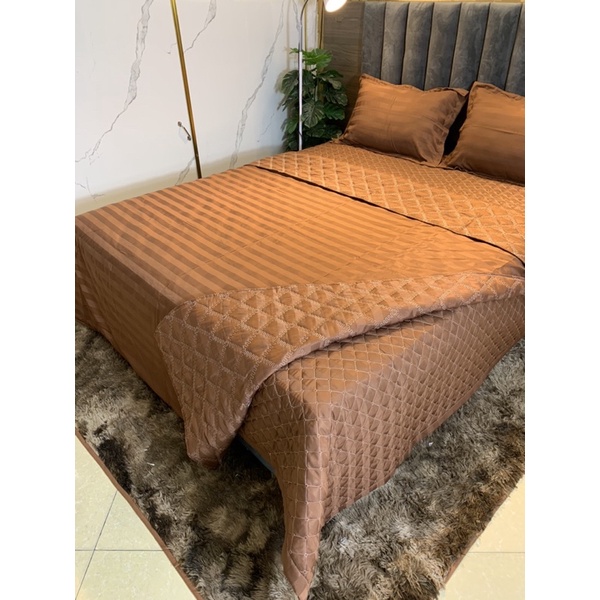 CHĂN GA GỐI LỤA 3F