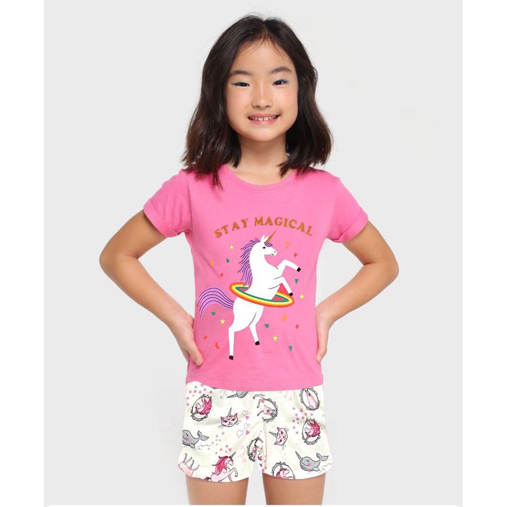 BỘ BÉ GÁI TAY NGẮN