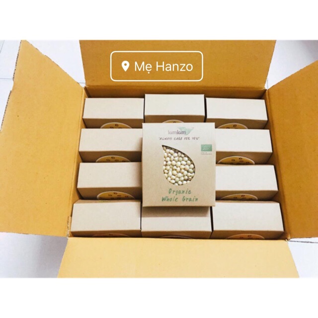 Đậu nành hữu cơ Organic Lum Lum 250gr