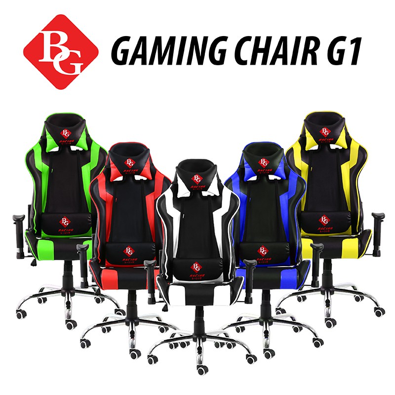BG Ghế game văn phòng chân xoay cao cấp 360 độ mẫu G1