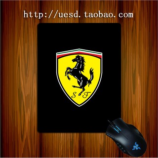 Miếng lót chuột hình Logo xe hơi Ferrari độc đáo