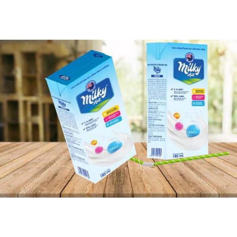 Sữa bột pha sắn Milky auz 180ml