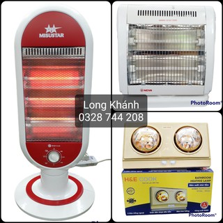 Đèn sưởi các loại, Nova-Novaco, Besuto, Đạt Tường H.Tech, Misustar, Camac, SAST, sưởi nhà tắm H&E Cook, NEFA