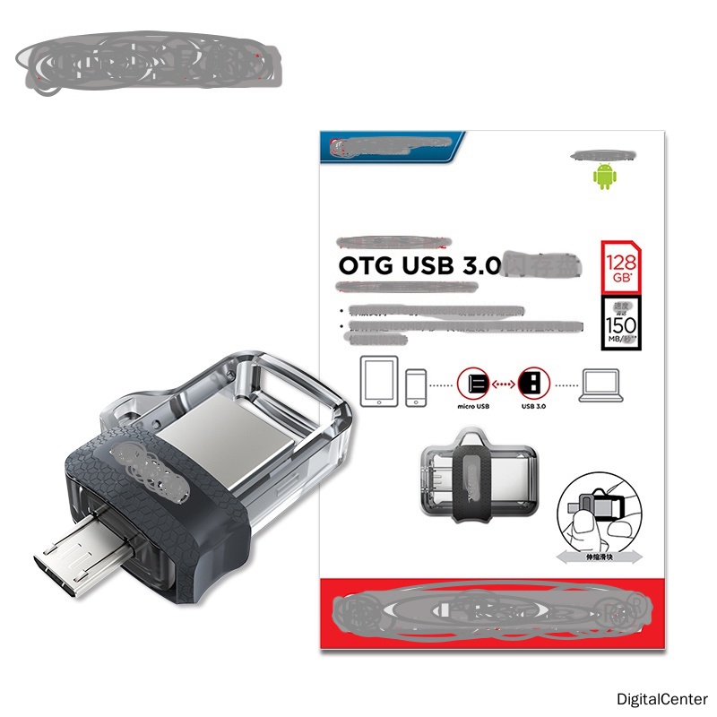 USB 3.0 OTG 2 trong 1 Mini Ổ đĩa flash USB 16GB 32GB 32GB 64GB 128GB 256GB tốc độ cao cho PC / Android | BigBuy360 - bigbuy360.vn