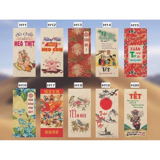 Combo 5 xấp bao lì xì ( 50 cái)
