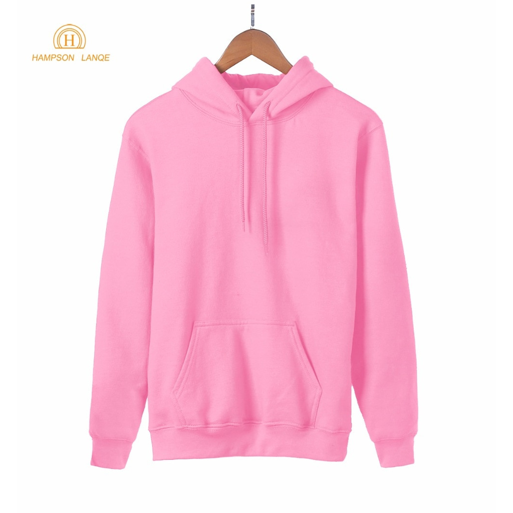 Áo Hoodie Màu Đen Trắng Hồng Đỏ Xanh 2021 Kawaii