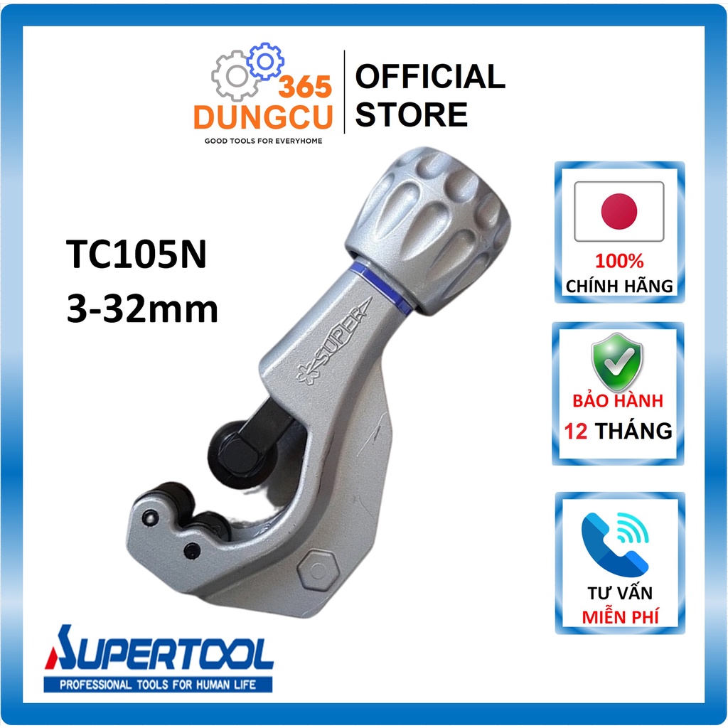 Dao cắt ống đồng TC104N - TC105N - TC107 SuperTool/ Japan - Hàng chính hãng