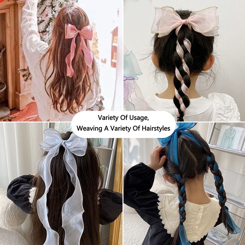 Kẹp tóc đính nơ đáng yêu dành cho nữ