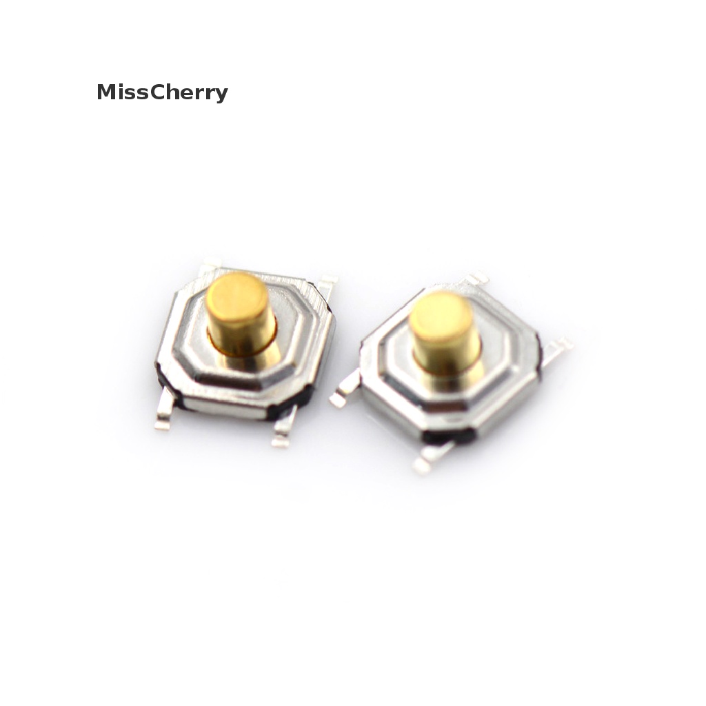 Bộ 20 Nút Nhấn Đồng Chống Thấm Nước 4x4x3mm