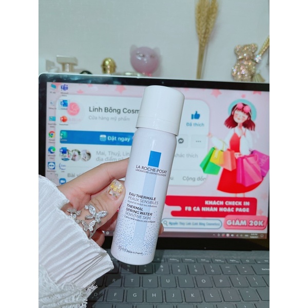 XỊT KHOÁNG LA ROCHE -POSAY EAU THERMALE