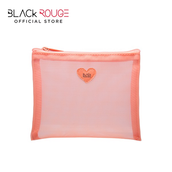 [HB GIFT] Túi đựng mỹ phẩm Black Rouge Summer Coral Pouch