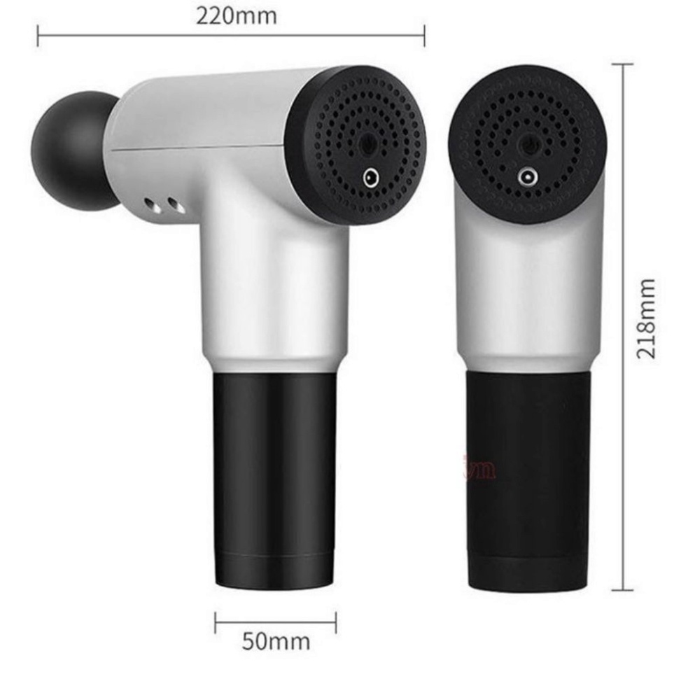 Máy massage cầm tay, Máy đấm lưng rung mát xa giúp giãn cơ bắp đùi chân, đỡ mỏi toàn thân