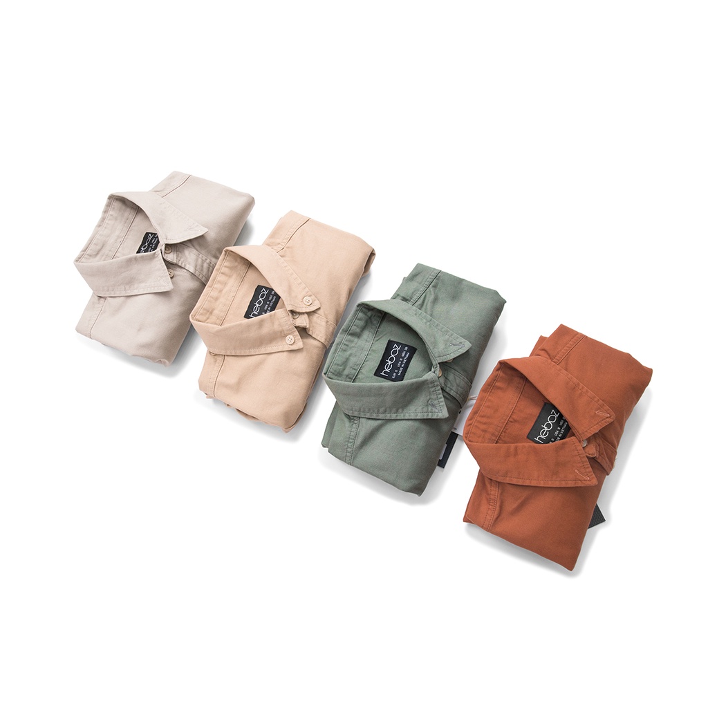 Áo sơ mi nam dài tay cổ bẻ HEBOZ chất vải denim mỏng, nhẹ và thoáng mát lên form sang chảnh - 00000654 | BigBuy360 - bigbuy360.vn