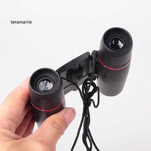 TM♥Portable 30x60 Folding Binocular Telescope Red Film Coated Light-weight Telescope