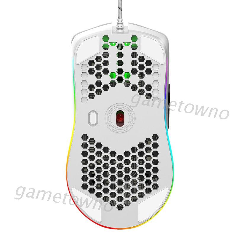 Chuột Gaming Wili J900 6400dpi Có Dây, 6 Nút