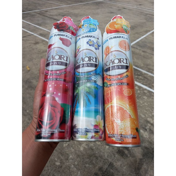 Combo 3 chai Nước Hoa Xịt Phòng Koari 280ml