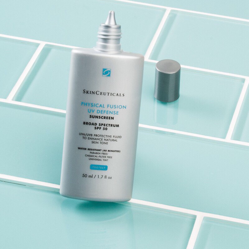 [50ml/125ml] Kem Chống Nắng Nâng Tone Da SkinCeuticals Physical Fusion UV Defense Sunscreen Broad Spectrum SPF 50