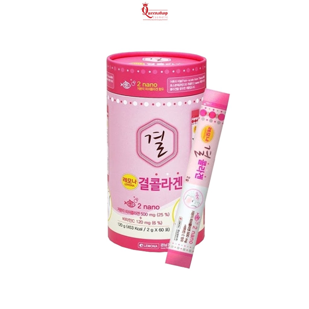 Bột uống Collagen Lemona của Hàn Quốc 60 gói