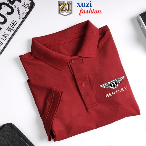 Áo polo nam nữ hãng xe Bentley chính hãng áo thun có cổ ngắn tay chất vải cotton cá xấu ,thời trang công sở cao cấp