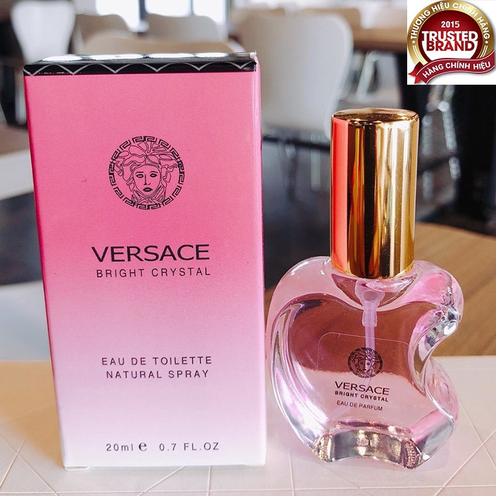 Nước Hoa Mini Versace Bright Crystal Hồng 20ml Nữ Chính Hãng