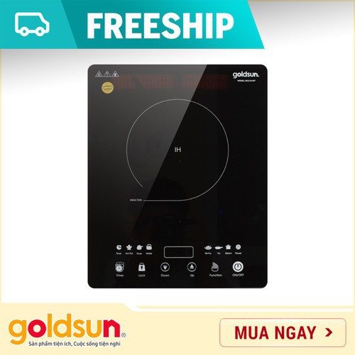 Bếp Từ Đơn Cảm Ứng Goldsun 💢TẶNG KÈM NỒI INOX CAO CẤP💢