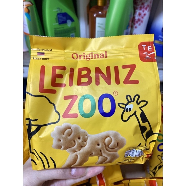 Bánh Quy Hình Thú LEIBNIZ Zoo 100g [Mẫu Mới]