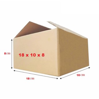 Bộ 20 thùng carton size 18x10x8cm
