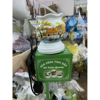 Đèn xông tinh dầu sứ bát tràng