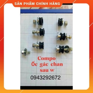 Bộ ốc gác chân sau Wave nhỏ Honda