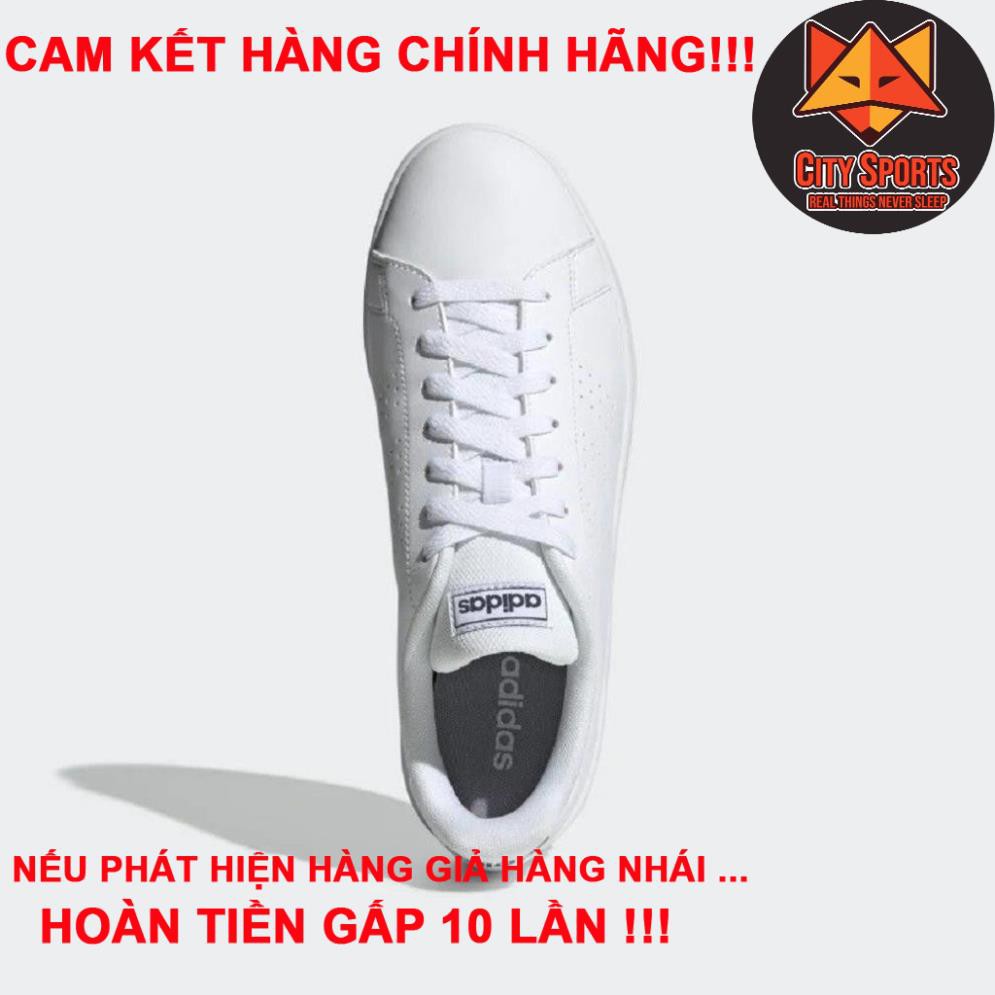 [Free Ship] Giày Thể Thao Chính Hãng Adidas Advancourt base  EE7691 [CAm kết chính hãng fake 1 đền 10]