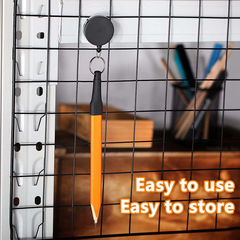 Set 12 Bút Chì Đánh Dấu Hình Bát Giác 7 Inches HB Kèm Đồ Chuốt Bút Chì Và Giá Đỡ