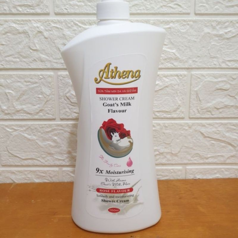 SỮA TẮM ATHENA SÁNG MỊN VÀ GIỮ ẨM 1150ML