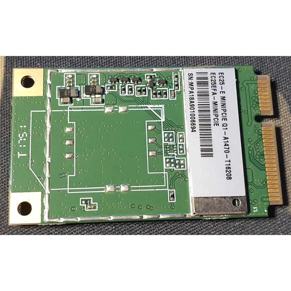 Bo mạch mô-đun EC25 series Multi-constellation GNSS GPS Wireless Modules EC25-E cổng MINI PCIe.