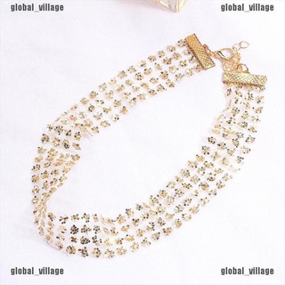 Choker Đính Đá Lấp Lánh