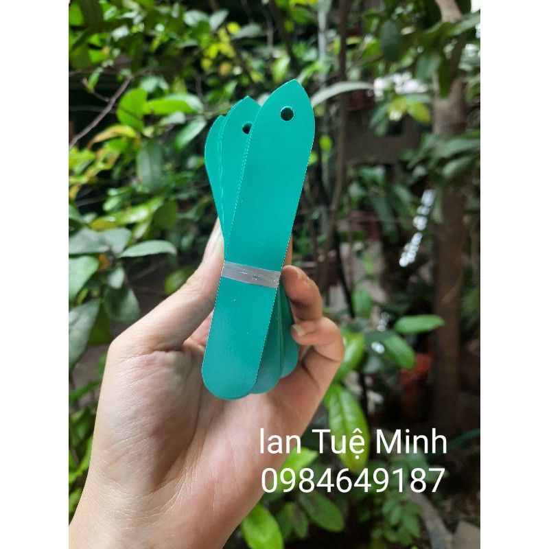 Set 10 Thẻ Treo Ghi Tên Cây, Thẻ Ghi Tên Lan - Đánh Dấu Thông Tin Cây - Loại Nhựa Mềm