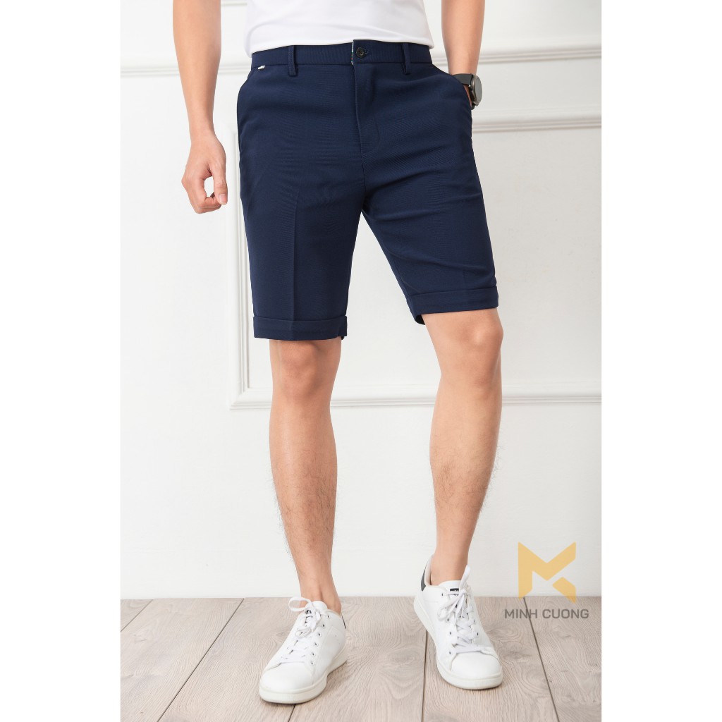 Quần âu ống ngắn, dáng ôm, chất vải co giãn 4 chiều, may kỹ cẩn thận, phong cách dạo phố | BigBuy360 - bigbuy360.vn