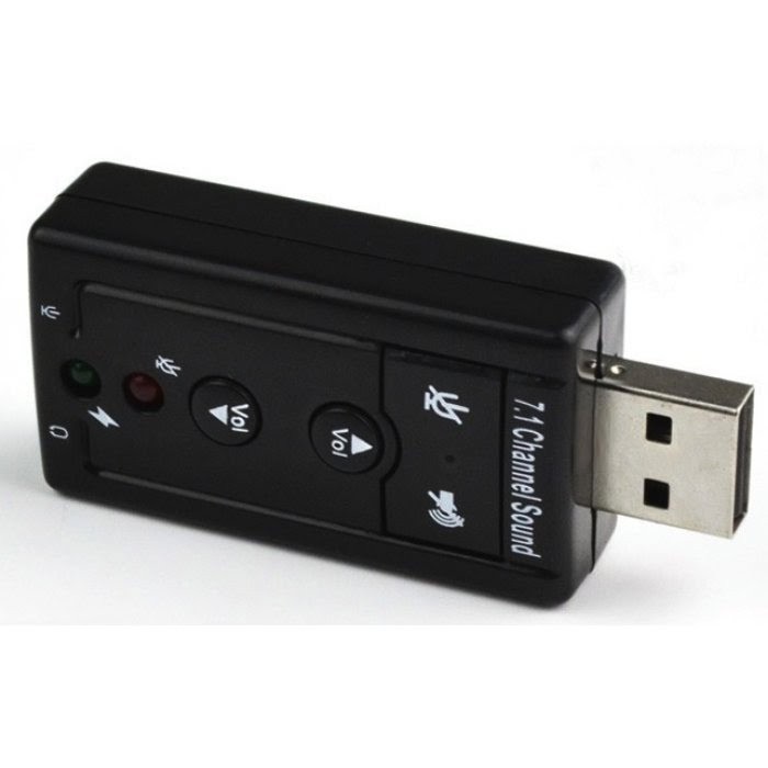 Usb ra sound 3D 7.1 | usb ra cổng âm thanh 3.5 giá rẻ