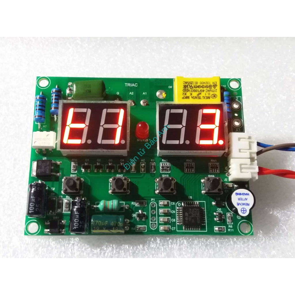Mạch timer xung kép BAE-SW101 cho máy hàn cell pin dùng biến áp