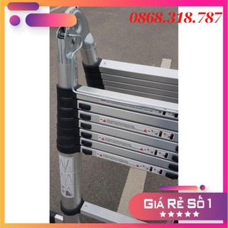 THANG NHÔM RÚT ĐÔI 6.4M - BH 24 THÁNG