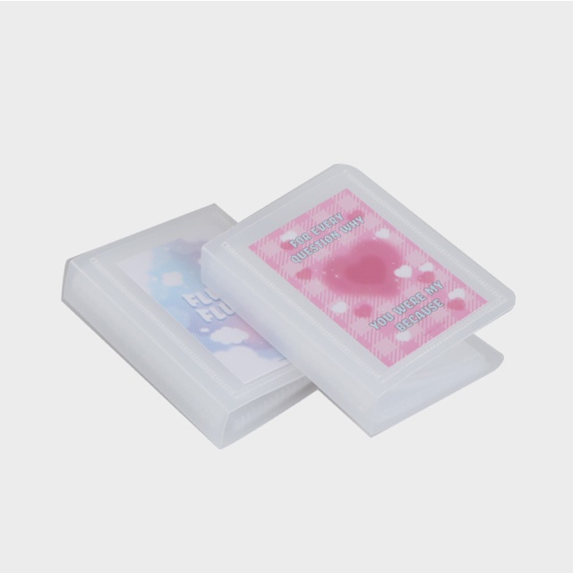 DAISO Collect Book Bộ sưu tập album ảnh 1P  màu đen/hồng dễ thương cho bé