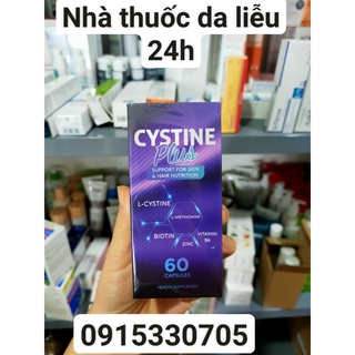 Cystine Plus 60v - Viên uống đẹp da, giảm mụn, dưỡng tóc khỏe đẹp