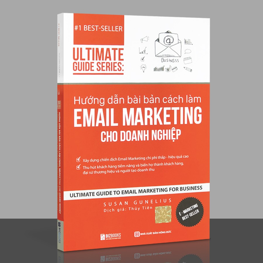 Sách - Hướng dẫn bài bản cách làm Email Marketing Cho Doanh Nghiệp - 1 BestSeller