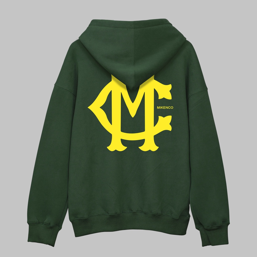 Áo Hoodie có Khóa và không Khóa Thường Mikenco Interlocking form rộng hottrend 2022 áo nỉ dầy mũ 2 lớp siêu ấm